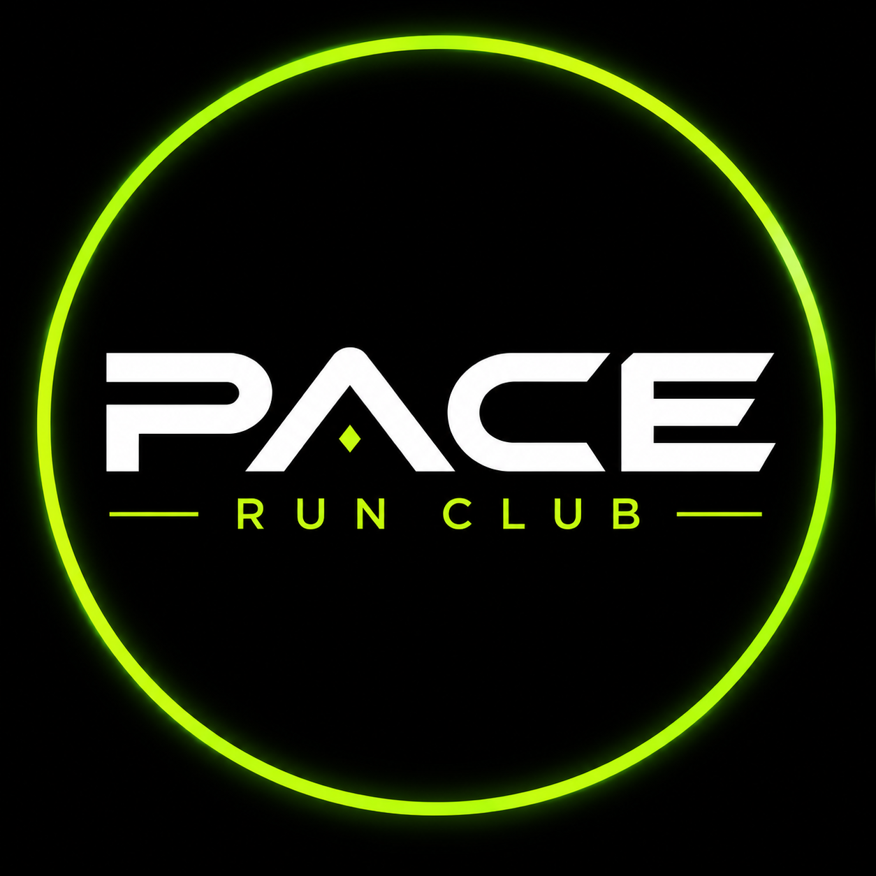 Logótipo oficial PACE Run Club